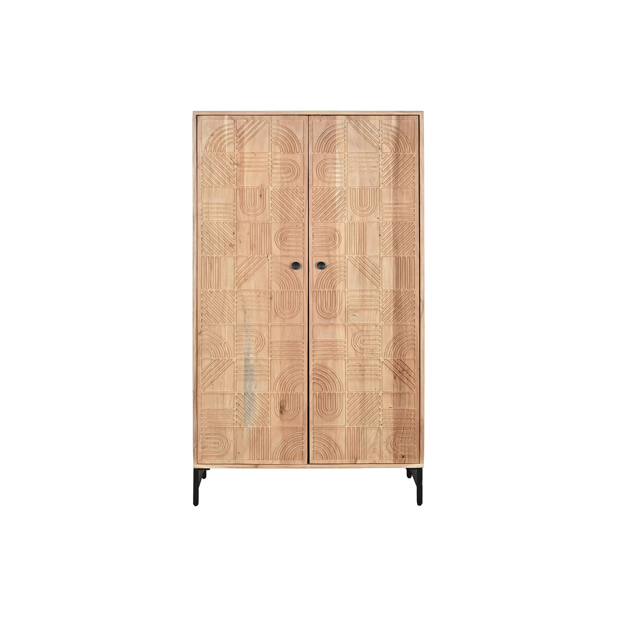 Indauja Home ESPRIT Ruda Metalinis Akacija 90 x 40 x 161 cm